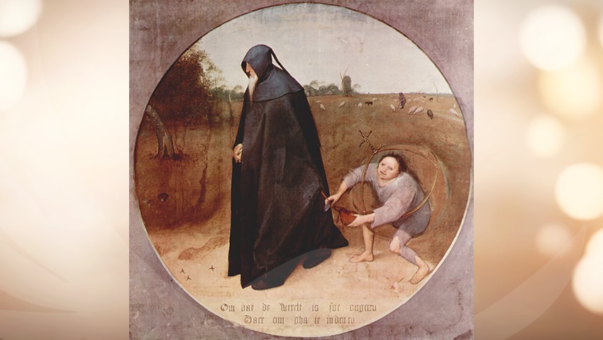 Misantropen, Pieter Brueghel den Äldre